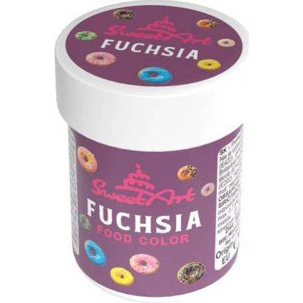 SweetArt gélová farba Fuchisa (30 g) - dortis