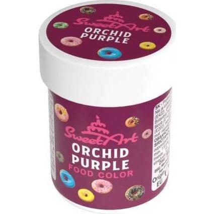 SweetArt gélová farba Orchidea Purple (30 g) - dortis