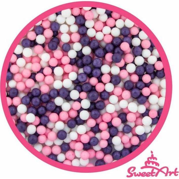 SweetArt Princess mix cukrových perál 5 mm (80 g) - dortis