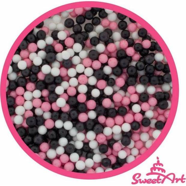 SweetArt cukrové perly Minnie mix 5 mm (80 g) - dortis