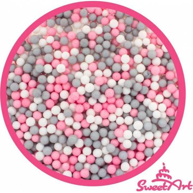 SweetArt cukrové perly Kitty mix 5 mm (80 g) - dortis