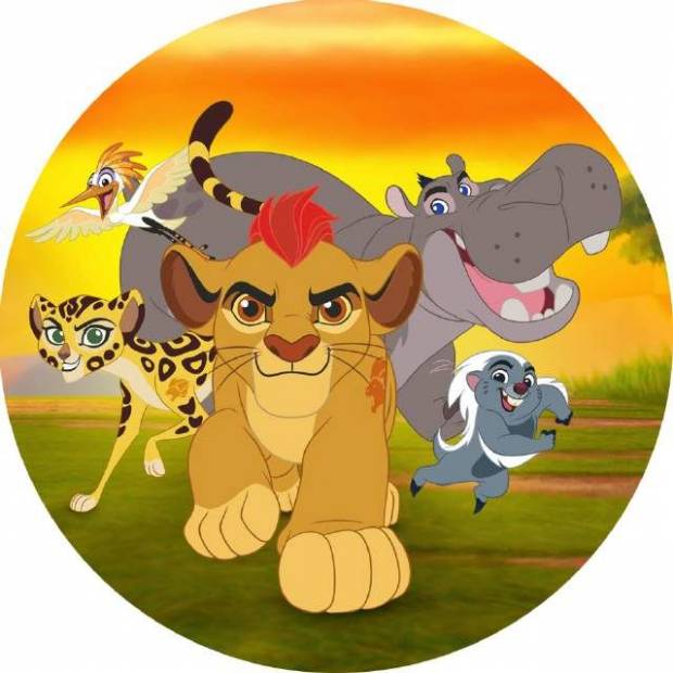 Jedlý papier Lion Patrol 19,5cm - Pictu Hap