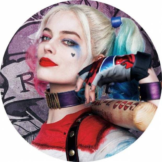 Jedlý papier Harley Quinn 19,5cm - Pictu Hap