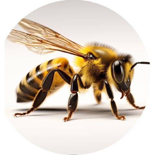 Jedlý papier včela 19,5cm - PICTURE
