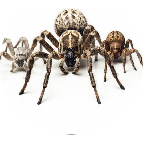 Jedlé papierové pavúky 19,5cm - PICTURE