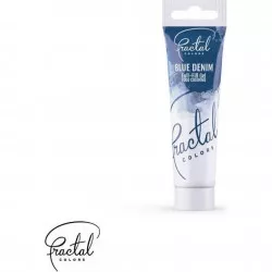 Gélová farba Fractal - Blue Denim (30 g) - dortis