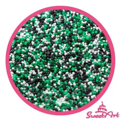 SweetArt cukrový máčok Football mix (90 g) - dortis