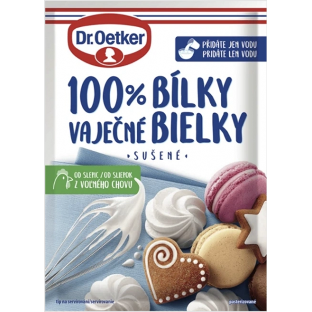 Dr. Oetker 100% vaječné bielky - Dr. Oetker