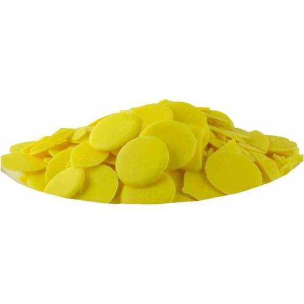 SweetArt žltá poleva s citrónovou príchuťou (250 g) - dortis