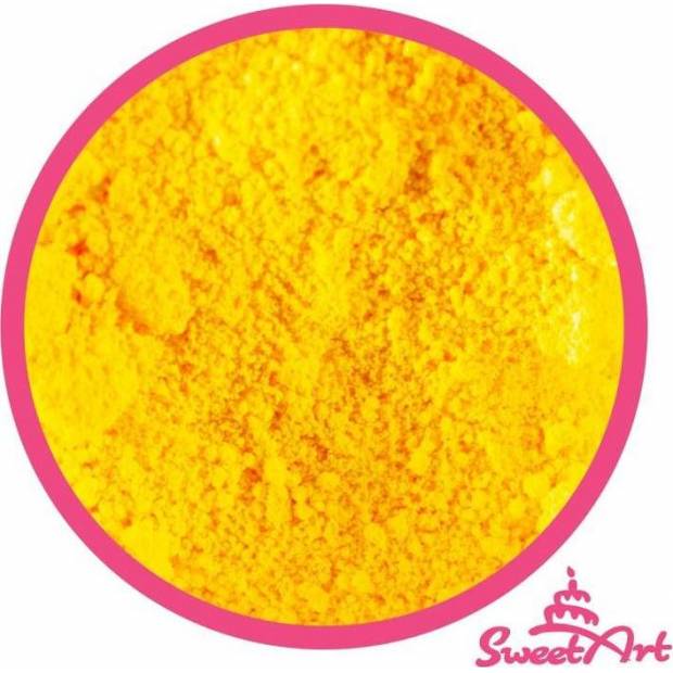 SweetArt jedlá prášková farba Canary Yellow (2,5 g) - dortis