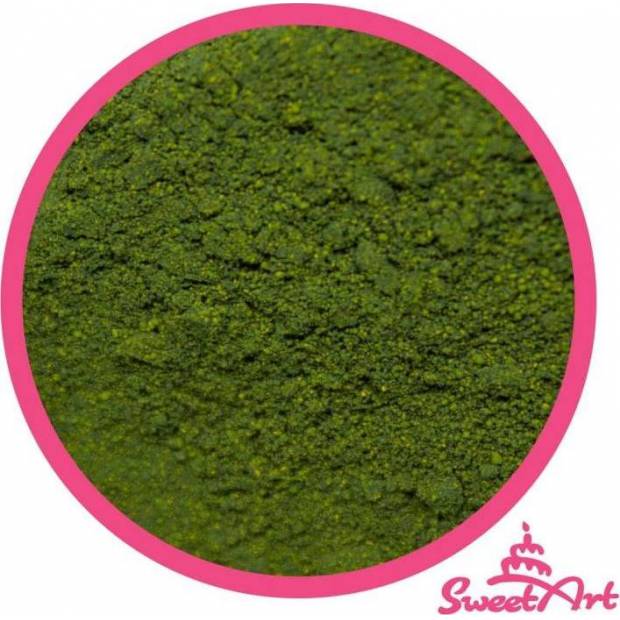 SweetArt jedlá prášková farba Grass Green (2,5 g) - dortis