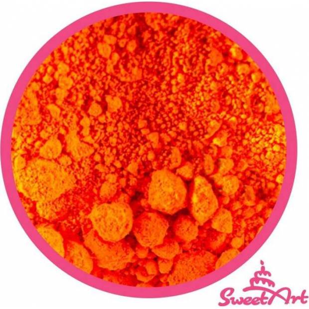 SweetArt jedlá prášková farba oranžová oranžová (3 g) - dortis