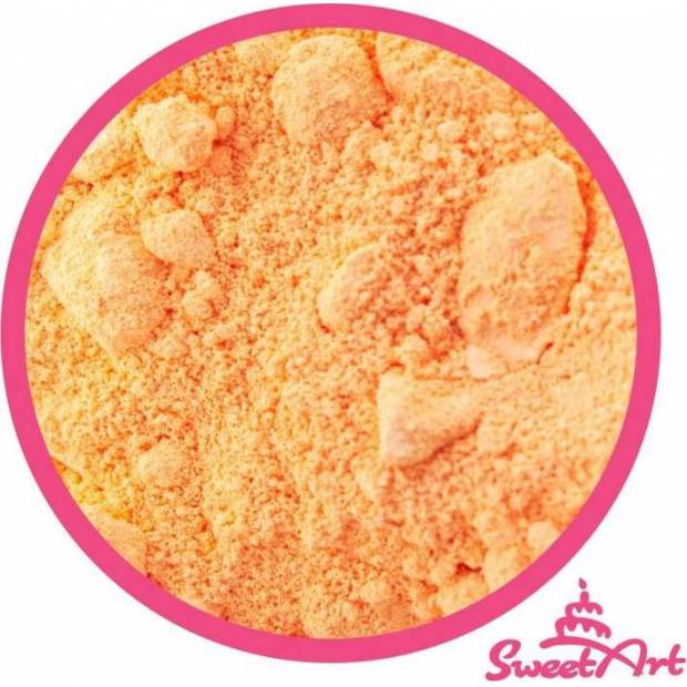SweetArt jedlá prášková farba Peach peach (2,5 g) - dortis