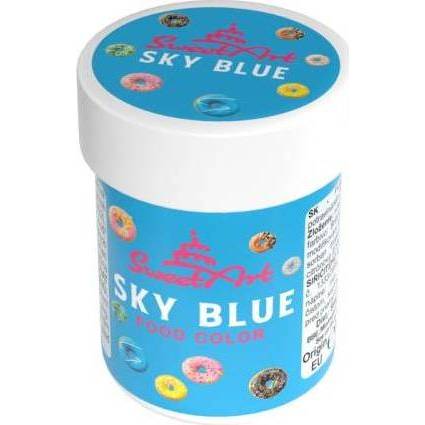SweetArt gélová farba Sky Blue (30 g) - dortis