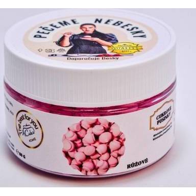 Cukrové pusinky ružové (80 g) - dortis