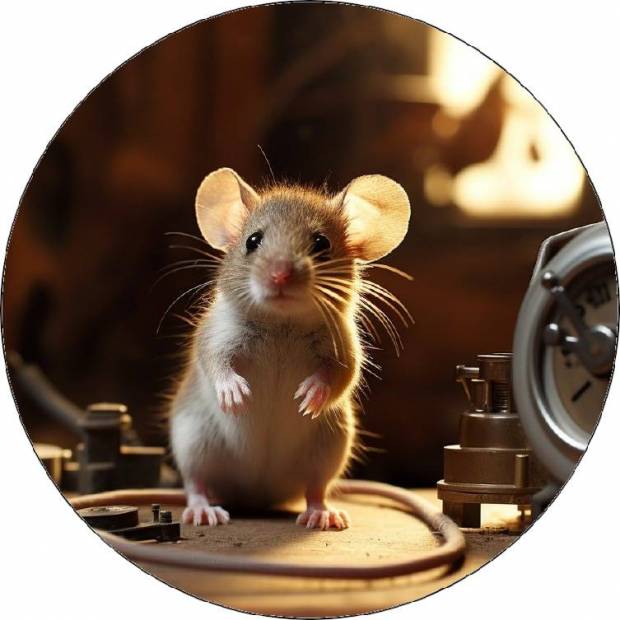 Jedlý papier zvedavá myš 19,5cm - Pictu Hap