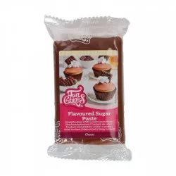 Potahovacia hmota v čokoládovej farbe 250 g - FunCakes