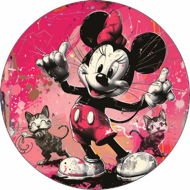 Minnie a dve mačky 19,5 cm - Pictu Hap