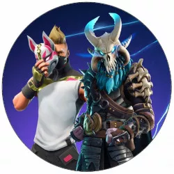 Jedlý papier „Fortnite“ – bojovníci v maskách, 19,5 cm - Pictu Hap
