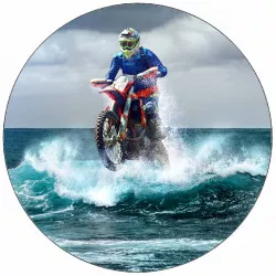 Jedlý papier Motokros na vodu 19,5 cm - Pictu Hap