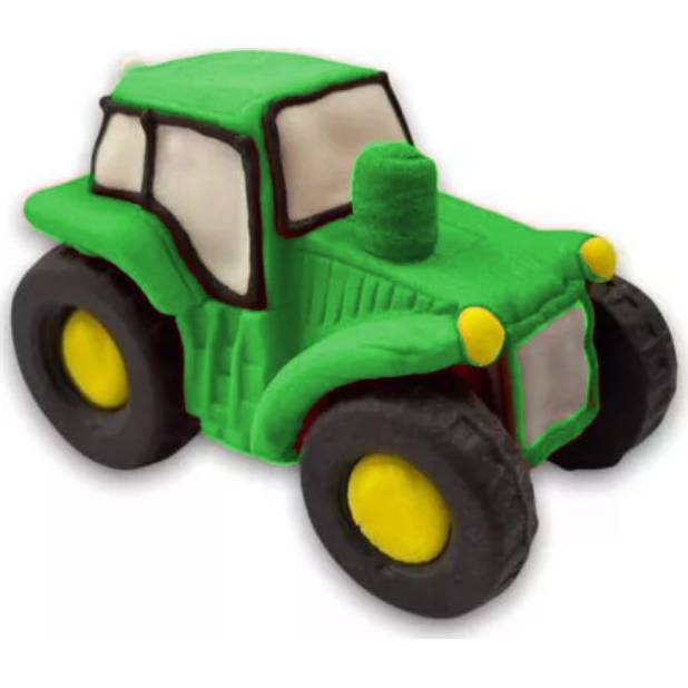 Cukrová figúrka Traktor zelený - K Decor