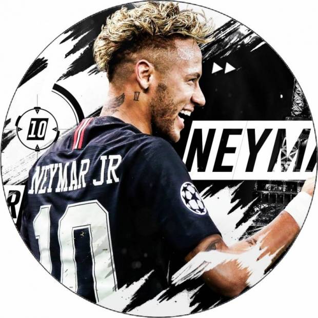 Jedlý papier Neymar v drese 19,5 cm - Pictu Hap