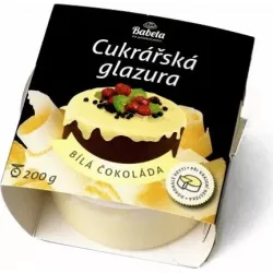 Cukrárenská glazúra biela čokoláda 200 g - Kovandovi