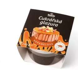 Cukrárenská glazúra karamelová 200 g - Kovandovi