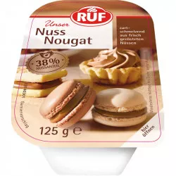 Nugátová plnka 125 g, 38 % orechov - RUF