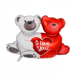 Fóliový balónik Medvedík I love you 100x76 cm - Cakesicq