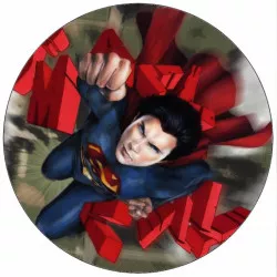 Jedlý papier Smallville Superman v akcii 19,5 cm - Pictu Hap