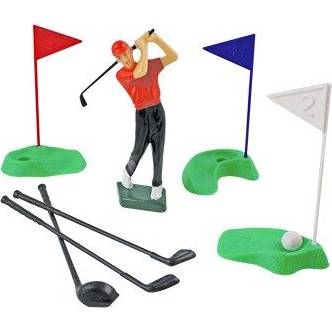Figúrka na tortu, golfista 13ks - PME