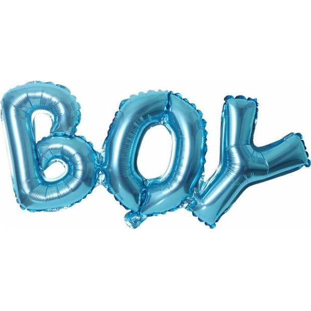 Fóliový balón Chlapec modrý 95x38cm - Cakesicq