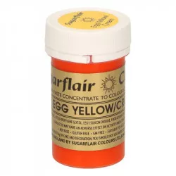 Gélová farba egg yellow 25 g - Sugarflair