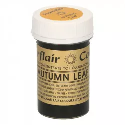 Gélová farba autumn leaf 25 g - Sugarflair