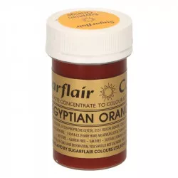Gélová farba egyptská oranžová 25 g - Sugarflair