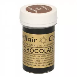 Gélová farba čokoládová 25 g - Sugarflair