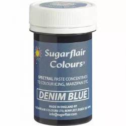 Gélová farba denim blue 25 g - Sugarflair