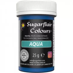 Gélová farba aqua pastelová 25 g - Sugarflair