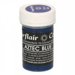 Gélová farba Aztec blue pastelová 25 g - Sugarflair