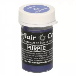 Gélová farba purple pastelová 25g - Sugarflair