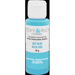 Kakaové maslo farebné 78 g sky blue - Roxy and Rich