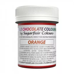 Oranžová potravinářská barva do čokolády 35 g - Sugarflair