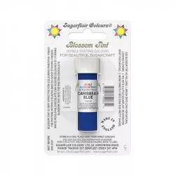 Jedlá prachová farba Caribbean Blue 7 ml - Sugarflair