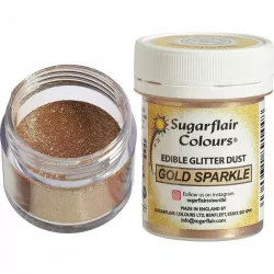 Tŕpyt zlatý sparkle 10g - Sugarflair