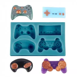 Silikónová forma gamer 10x6 cm - Cakesicq