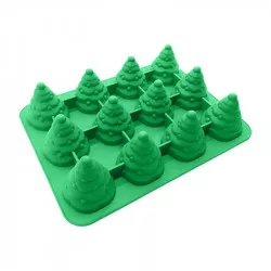 Silná silikónová forma stromček 35,5x26 cm - Cakesicq