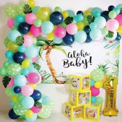 Balóniková girlanda Aloha párty 154 ks - Cakesicq