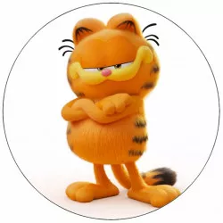 Jedlý papier kocúra Garfield 19,5 cm - Pictu Hap