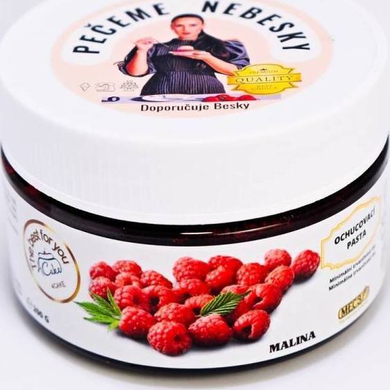 MEC3 Malinová ochucovacia pasta (200 g) Besky edition - dortis